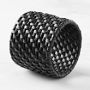 Black Hapao Napkin Rings, Set of 4