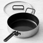 GreenPan&#8482; Stanley Tucci&#8482; Stainless-Steel Ceramic Nonstick Saute Pan, 4-Qt.