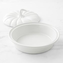 Le Creuset Stoneware Pumpkin Covered Baker, 2-Qt.