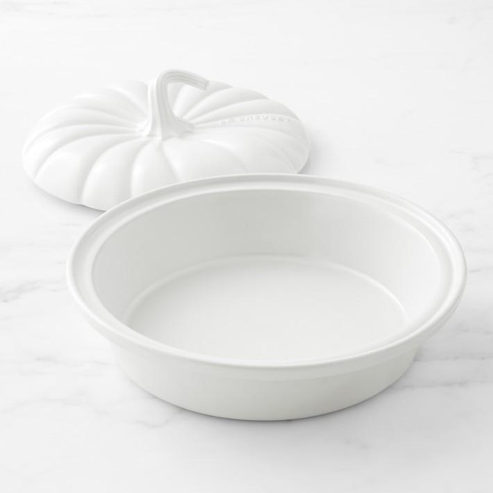 Le Creuset Stoneware Pumpkin Covered Baker, 2-Qt.
