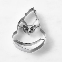 The Grinch&#8482; Face Stainless-Steel Impression Cookie Cutter