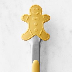Williams Sonoma Novelty Gingerbread Silicone Tongs