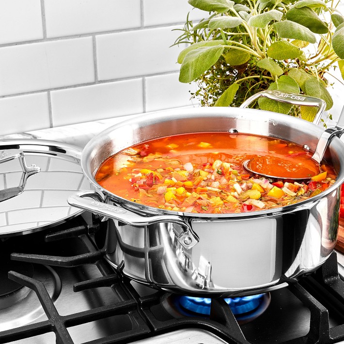 All-Clad d5 Stainless-Steel Ultimate Soup Pot with Ladle All-Clad d5 Stainless-Steel Ultimate Soup Pot with Ladle