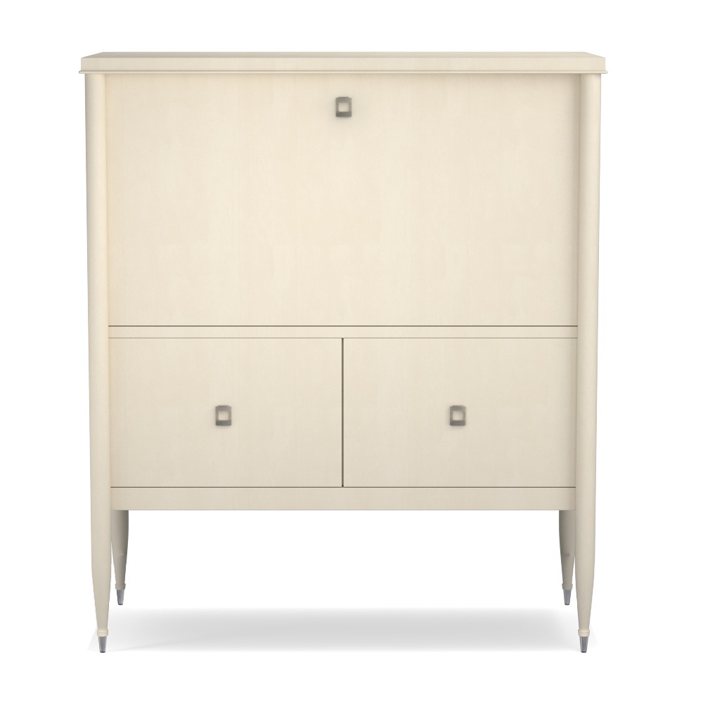 Lacourte Ivory 45&quot; Upright Desk