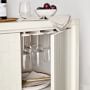 Faux Bone Bar Cabinet (36&quot;)