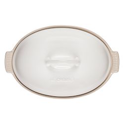 Le Creuset Heritage Stoneware Oval Covered Casserole, 4-Qt.