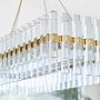 Phoebe Linear LED Crystal Chandelier