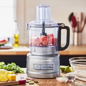 KitchenAid 7 Cup Food Processor Contour Silver