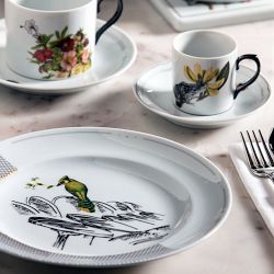 Petites Histoires Dessert Plates, Set of 4