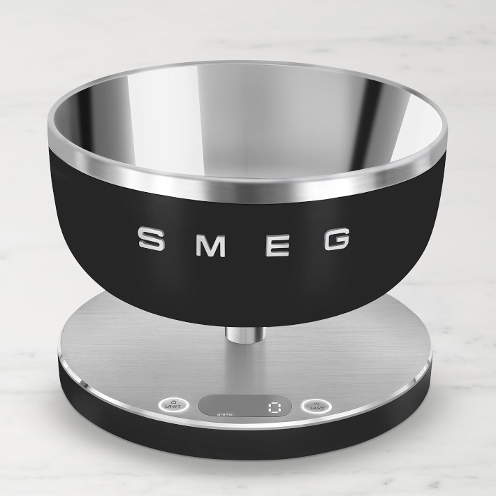 SMEG Contemporary Kitchen Scale, Black