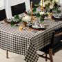 Houndstooth Tablecloth, 70 x 108