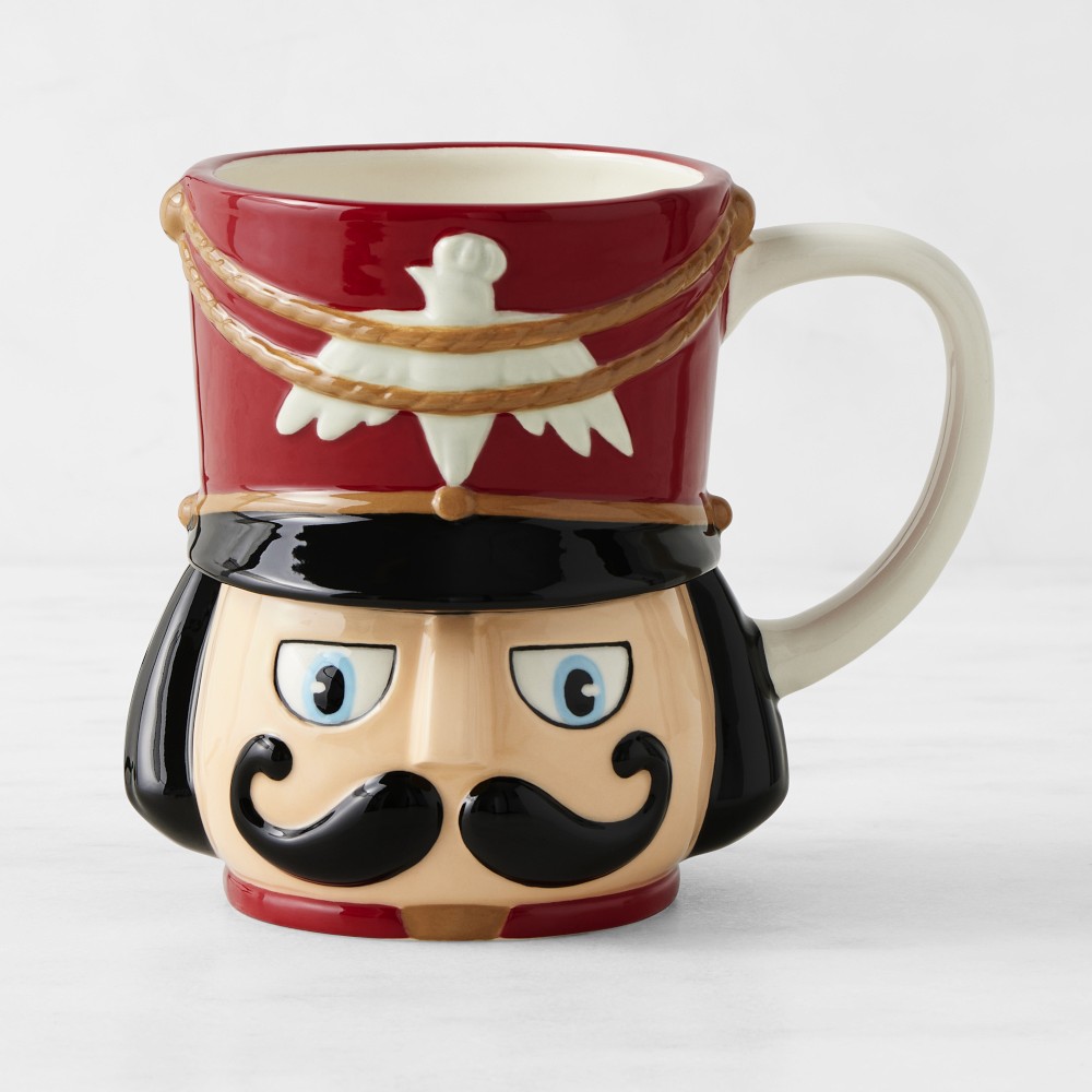'Twas the Night Before Christmas Figural Nutcracker Mug