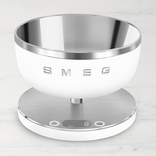 SMEG Contemporary Kitchen Scale, White