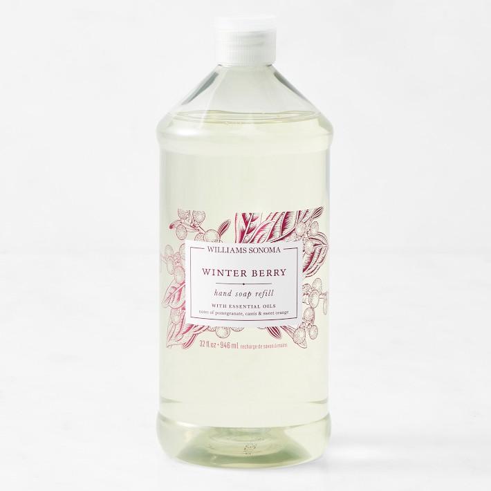 Williams Sonoma Winter Berry Hand Soap Refill, 32-Oz.