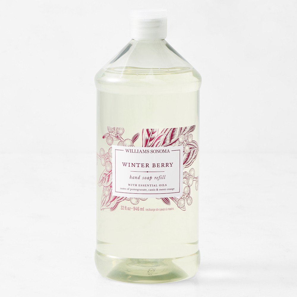 Williams Sonoma Winter Berry Hand Soap Refill, 32-Oz.
