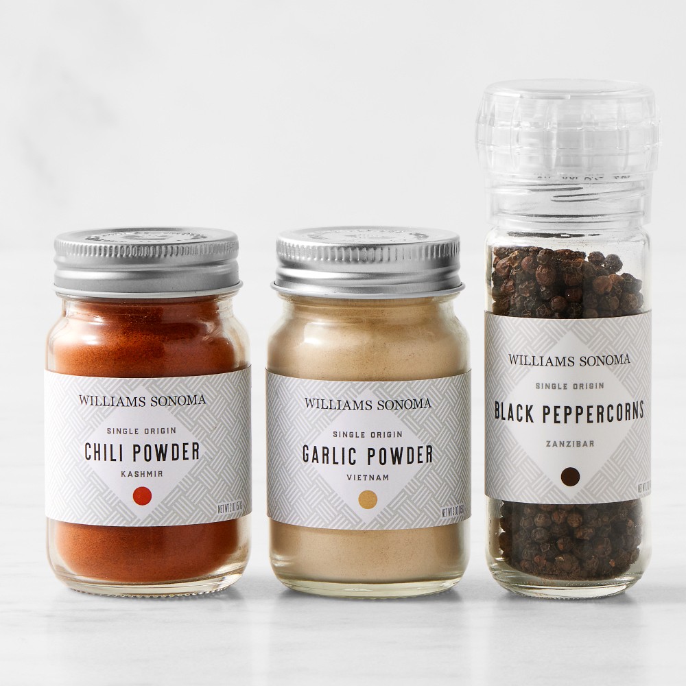 Williams Sonoma Everyday Basic Spices Trio