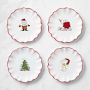 PEANUTS™ x Williams Sonoma Holiday Salad Plates, Set of 4