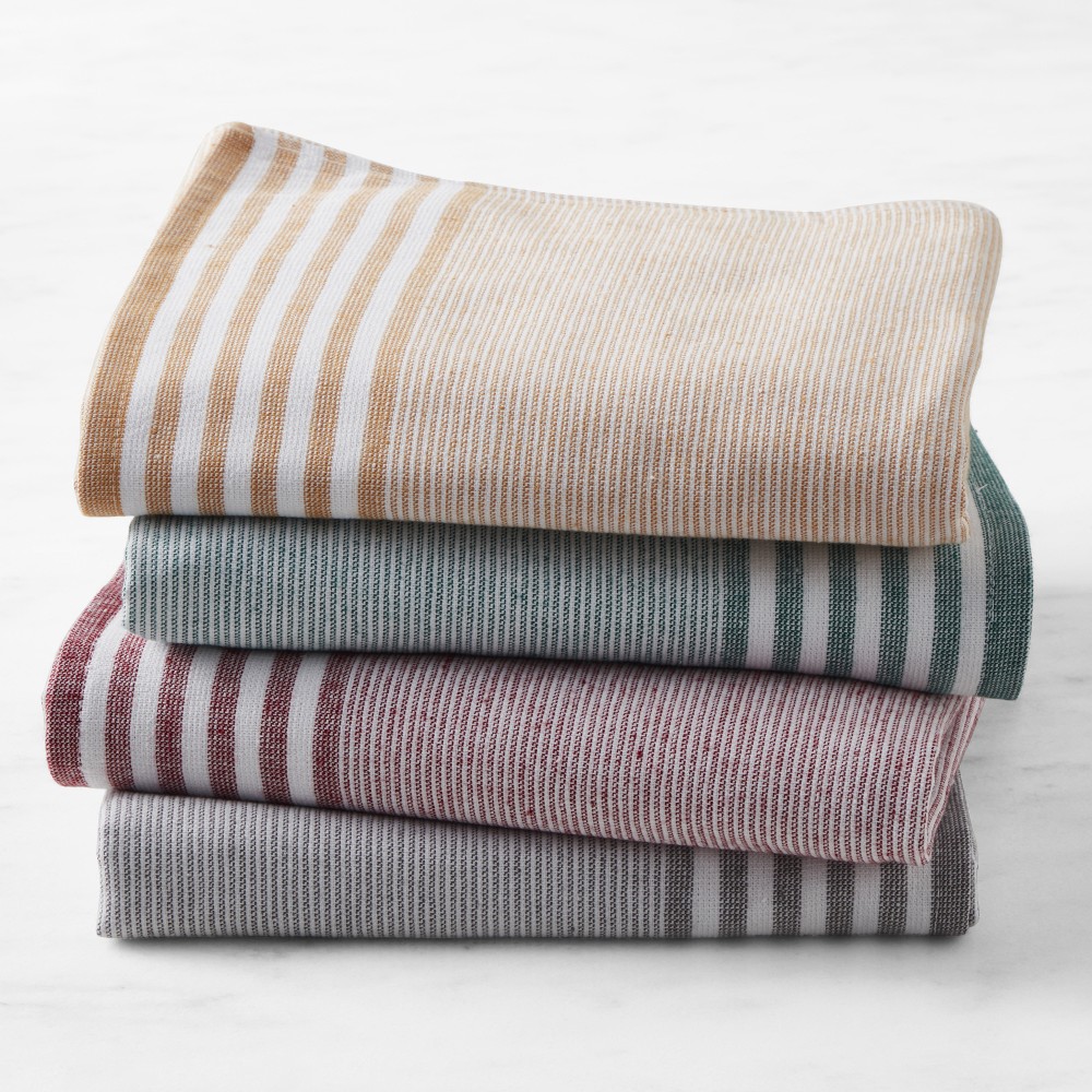 Williams Sonoma Super Absorbent Waffle Weave Towels, Set of 4