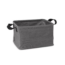 Brabantia Foldable Laundry Basket 35L Pepper Black