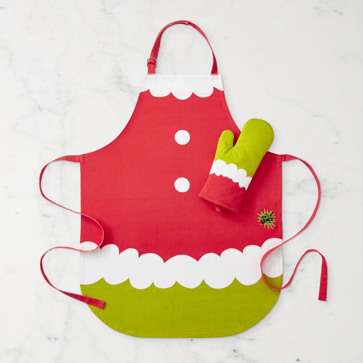The Grinch™ Adult Apron and Oven Mitt Set