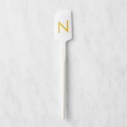 Williams Sonoma Monogram White Spatula, N
