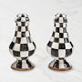 MacKenzie-Childs Courtly Check Large Salt & Pepper Shakers