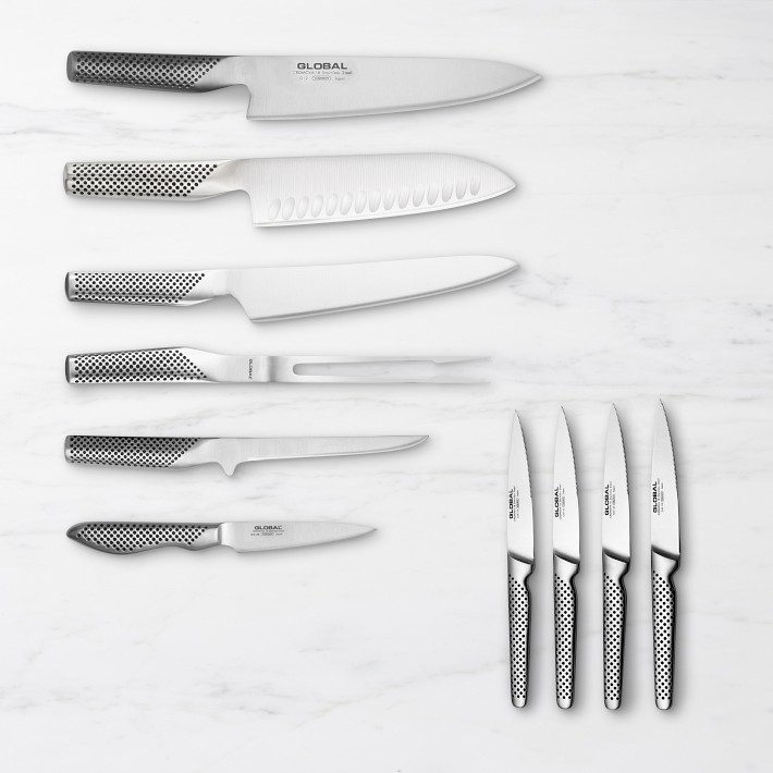 Global Classic 10-Piece Ultimate Prep Knife Set