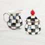 MacKenzie-Childs Courtly Check Creamer & Sugar Bowl Set