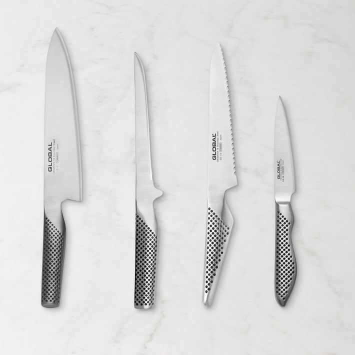 Global Classic 4-Piece Prep Knife Set