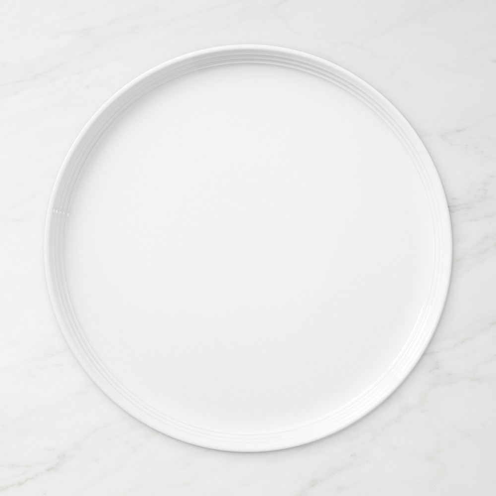 Le Creuset San Francisco Coupe Dinner Plates (White)