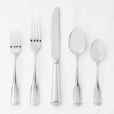 Plain Hampstead 20-Piece Flatware Set