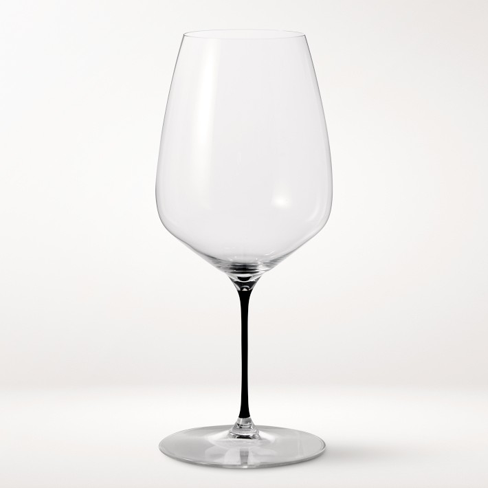 Riedel Veloce Black Stem Cabernet Wine Glasses, Set of 2