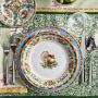 Famille Rose Turkey Salad Plates