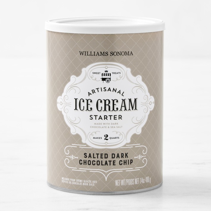 Williams Sonoma Salted Dark Chocolate Ice Cream Starter