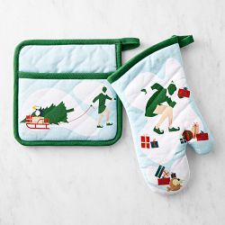 Elf™ Oven Mitt and Potholder Set