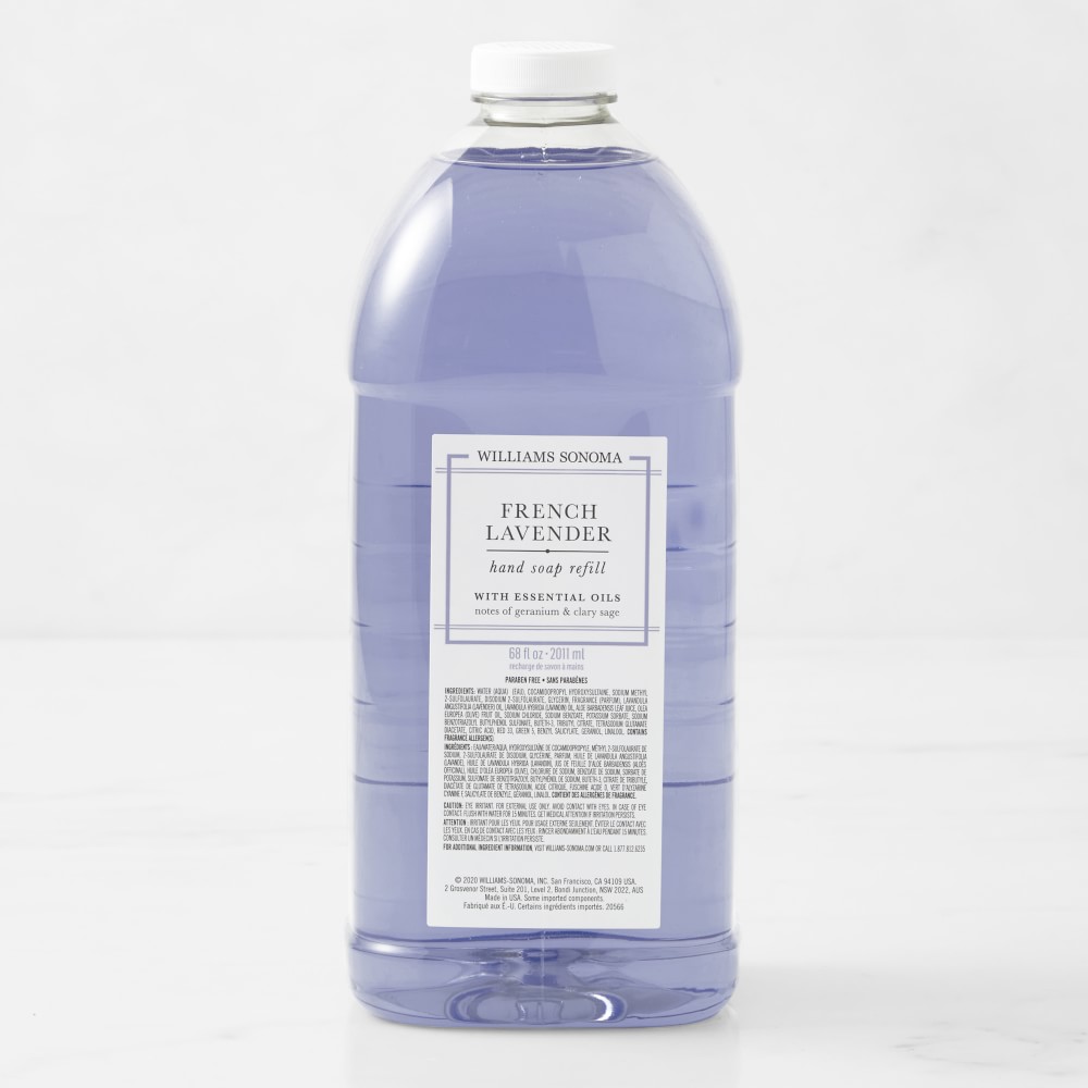 Williams Sonoma French Lavender Hand Soap Refill, 68oz.