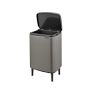 Brabantia Bo Hi Single Compartment Trash Can, 3.2-Gallon