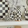 Mackenzie-Childs Courtly Check Large Salt &amp; Pepper Shakers