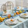 MacKenzie-Childs Sterling Check Everyday Bowls, Set of 4