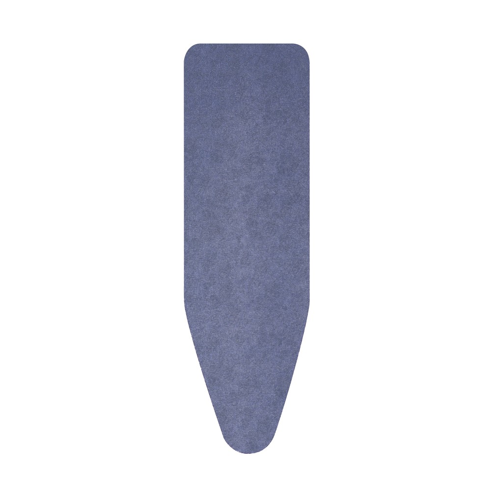 Ironing Board Cover A, 43 x 15 in (110 x 30 cm)  - Cover Cotton, 0.3 in (8 mm) Foam, Denim Blue