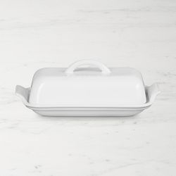 Le Creuset Heritage Butter Dish, White