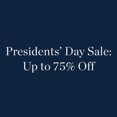 Presidents' Day Sale