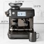 Breville Barista Touch&#8482; Impress Espresso Machine, Noir