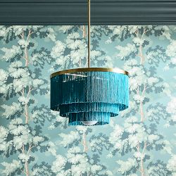 Cabaret Fringe Chandelier