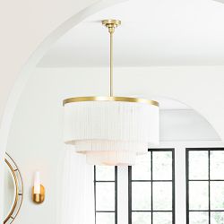 Cabaret Fringe Chandelier