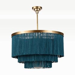 Cabaret Fringe Chandelier