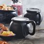 Black Cauldron Mugs, Set of 4