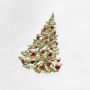 Embroidered Holiday Napkins, Set of 4