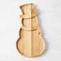 Snowman Cheese Board