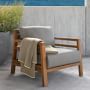 Eco-Friendly Contrast Edge Cashmere Knit Throw